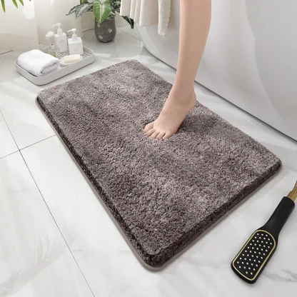 Thick Plush Floor Mat with Water Absorbent