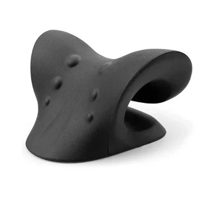 Neck Massage Pillow with Solid Color Design - Image 2