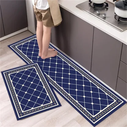 Long Rectangular Rugs with Geometric Pattern - Image 7