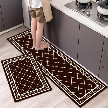 Long Rectangular Rugs with Geometric Pattern - Image 8