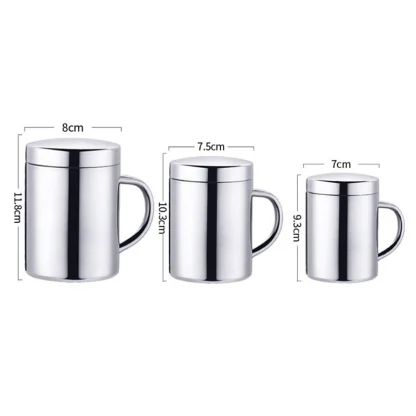 Portable Double Wall Mug with Lid - Image 14