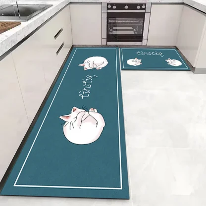 Non-slip Kitchen Long Rectangular Floor Mat - Image 5