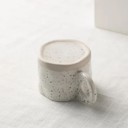 Rustic Simplicity Mug with Round Handle - Image 2