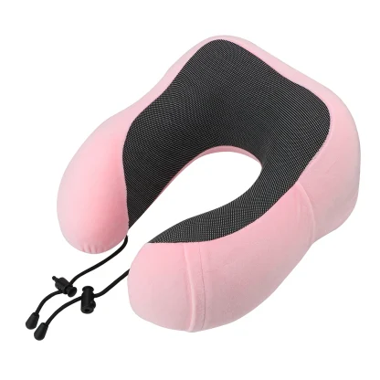 U-Shaped Portable Pillow with Cord Lock - Image 12