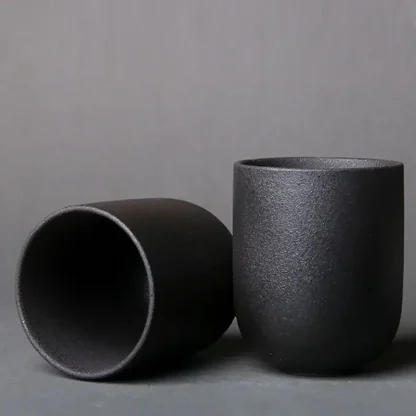 Handleless Cup with Rustic Design - Image 6