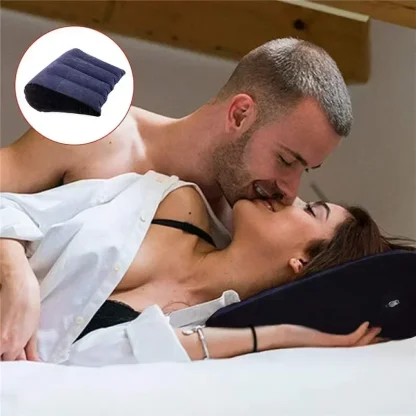 Navy Color Inflatable Wedge Pillow - Image 2