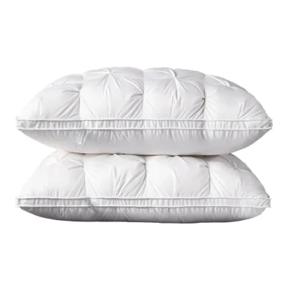 Solid Color Comfy Pillow with Quilted Design