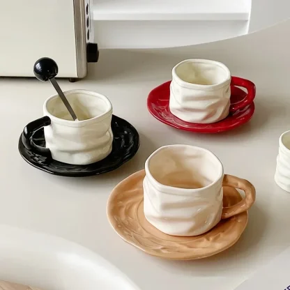 Modern Mug with Artistic Irregular Design - Image 4