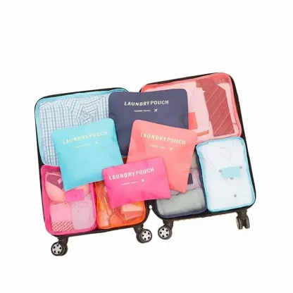 Travel Storage Bags with Sheer Design - Image 2