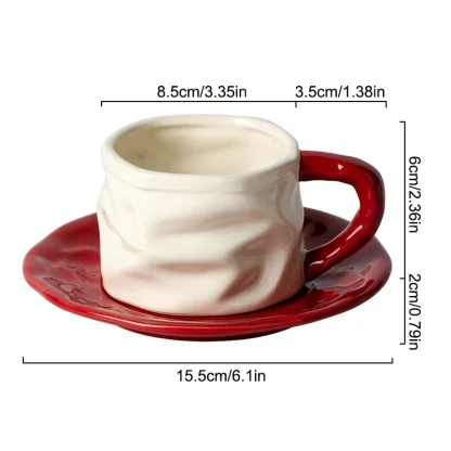 Modern Mug with Artistic Irregular Design - Image 6