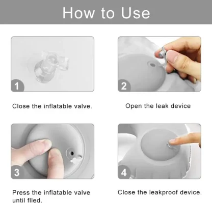 Travel Inflatable Super Light Neck Pillow - Image 3