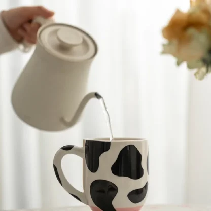 Creative Cow Pattern Mug with Breast - Image 9